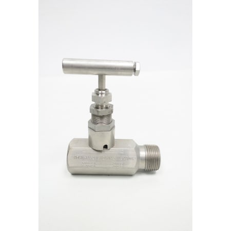 12In X 34In Manual Npt Stainless 6000Psi Needle Valve